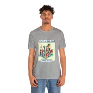 Chillin' In The 305 / Men's Miami Pixel T-shirt - Imagen 121