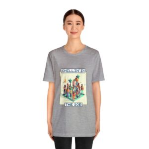 Chillin' In The 305 / Men's Miami Pixel T-shirt - Imagen 124