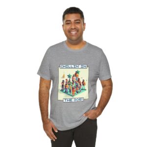Chillin' In The 305 / Men's Miami Pixel T-shirt - Imagen 128