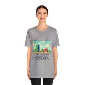 Sun-kissed and Saltwater / Men's Miami Pixel T-shirt - Image 124