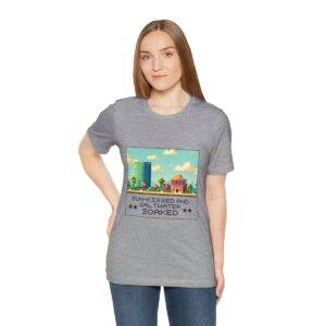 Sun-kissed and Saltwater / Men's Miami Pixel T-shirt - Image 125