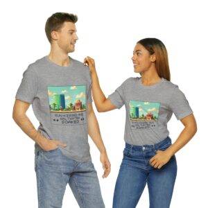 Sun-kissed and Saltwater / Men's Miami Pixel T-shirt - Image 130