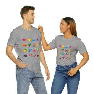 Tropical Fruits / Men's Miami Pixel T-shirt - Imagen 130