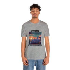 Mojitos, not mosquitos / Men's Miami Pixel T-shirt - Imagen 121