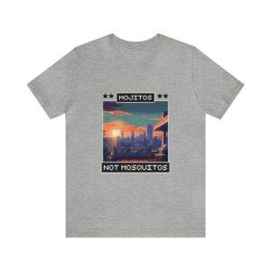 Mojitos, not mosquitos / Men's Miami Pixel T-shirt - Imagen 122