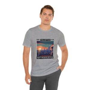 Mojitos, not mosquitos / Men's Miami Pixel T-shirt - Imagen 126