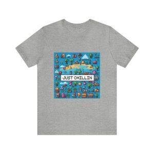 Just Chillin / Men's Miami Pixel T-shirt - Imagen 122