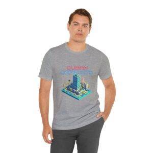 Cuban Cafecito / Men's Miami Pixel T-shirt - Imagen 126