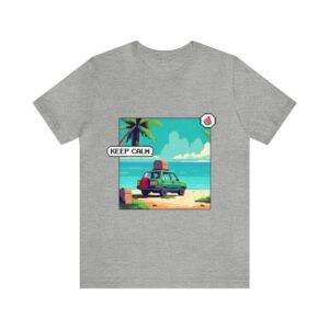 Keep Calm / Men's Miami Pixel T-shirt - Image 122