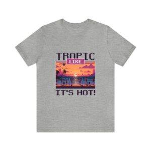 Tropic like it's hot / Men's Miami Pixel T-shirt - Imagen 122