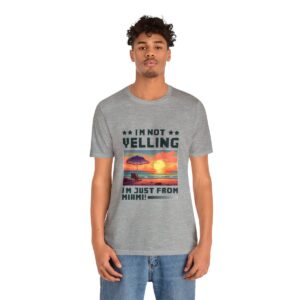 I'm not yelling / Men's Miami Pixel T-shirt - Image 121