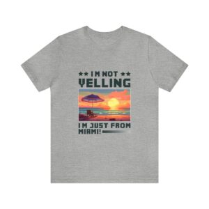 I'm not yelling / Men's Miami Pixel T-shirt - Image 122