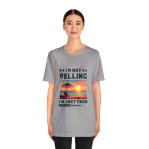 I'm not yelling / Men's Miami Pixel T-shirt - Image 124