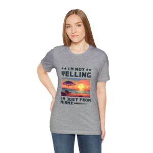 I'm not yelling / Men's Miami Pixel T-shirt - Image 125
