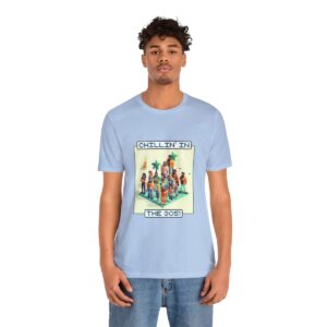 Chillin' In The 305 / Men's Miami Pixel T-shirt - Imagen 109