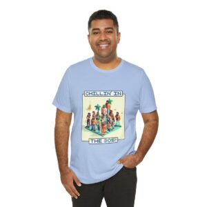 Chillin' In The 305 / Men's Miami Pixel T-shirt - Imagen 116