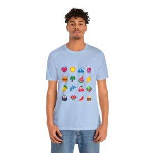 Tropical Fruits / Men's Miami Pixel T-shirt - Imagen 109