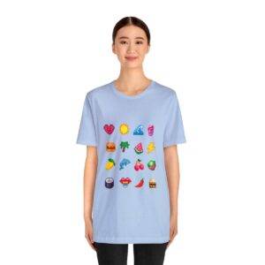 Tropical Fruits / Men's Miami Pixel T-shirt - Imagen 112
