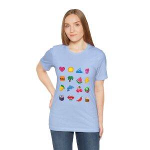 Tropical Fruits / Men's Miami Pixel T-shirt - Imagen 113