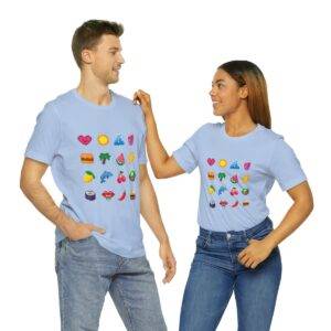 Tropical Fruits / Men's Miami Pixel T-shirt - Imagen 118
