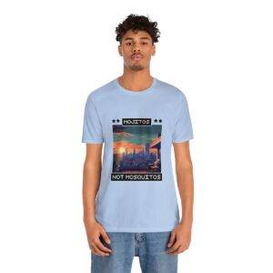 Mojitos, not mosquitos / Men's Miami Pixel T-shirt - Imagen 109