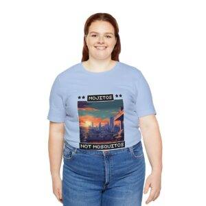 Mojitos, not mosquitos / Men's Miami Pixel T-shirt - Imagen 115