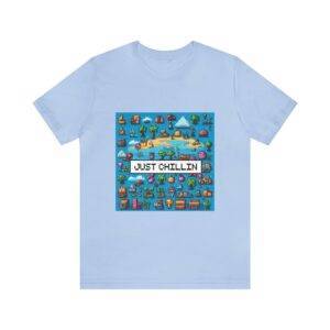 Just Chillin / Men's Miami Pixel T-shirt - Imagen 110