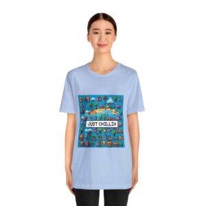 Just Chillin / Men's Miami Pixel T-shirt - Imagen 112