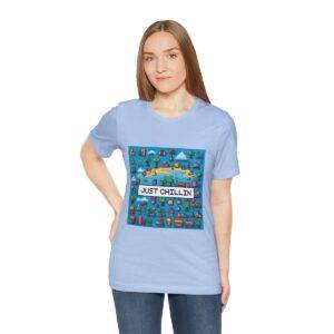 Just Chillin / Men's Miami Pixel T-shirt - Imagen 113