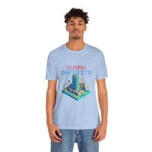 Cuban Cafecito / Men's Miami Pixel T-shirt - Imagen 109