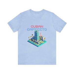 Cuban Cafecito / Men's Miami Pixel T-shirt - Imagen 110