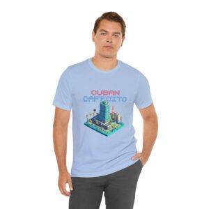 Cuban Cafecito / Men's Miami Pixel T-shirt - Imagen 114