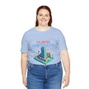 Cuban Cafecito / Men's Miami Pixel T-shirt - Imagen 115