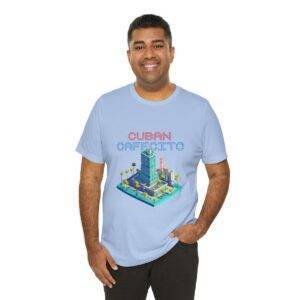 Cuban Cafecito / Men's Miami Pixel T-shirt - Imagen 116