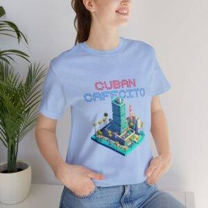 Cuban Cafecito / Men's Miami Pixel T-shirt - Imagen 117