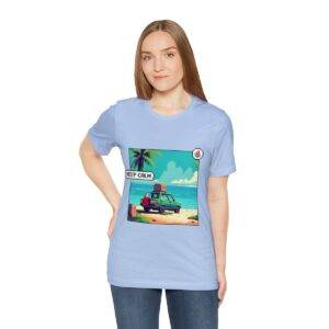 Keep Calm / Men's Miami Pixel T-shirt - Image 113