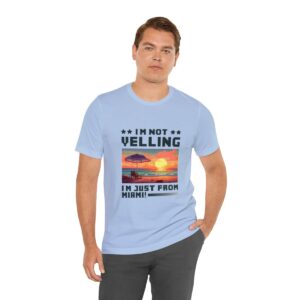 I'm not yelling / Men's Miami Pixel T-shirt - Image 114