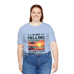 I'm not yelling / Men's Miami Pixel T-shirt - Image 115