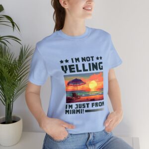 I'm not yelling / Men's Miami Pixel T-shirt - Image 117