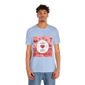My Heart is on Ocean Drive / Men's Miami Pixel T-shirt - Imagen 121
