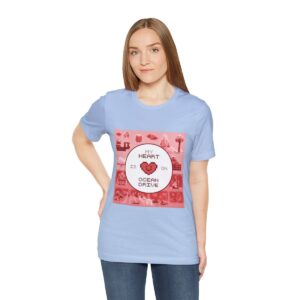 My Heart is on Ocean Drive / Men's Miami Pixel T-shirt - Imagen 125