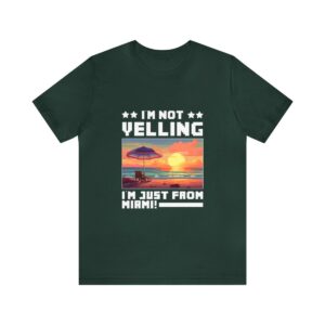 I'm not yelling / Men's Miami Pixel T-shirt - Image 86