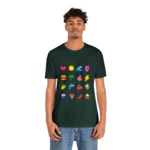 Tropical Fruits / Men's Miami Pixel T-shirt - Imagen 85