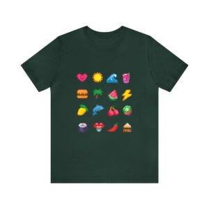 Tropical Fruits / Men's Miami Pixel T-shirt - Imagen 86
