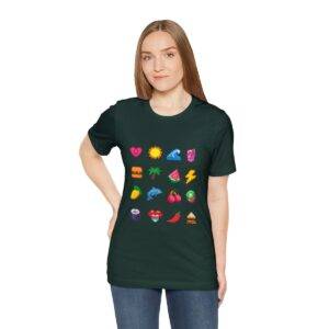 Tropical Fruits / Men's Miami Pixel T-shirt - Imagen 89