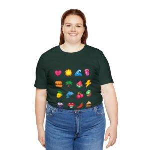 Tropical Fruits / Men's Miami Pixel T-shirt - Imagen 91