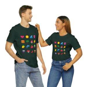 Tropical Fruits / Men's Miami Pixel T-shirt - Imagen 94