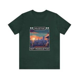 Mojitos, not mosquitos / Men's Miami Pixel T-shirt - Imagen 86