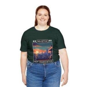 Mojitos, not mosquitos / Men's Miami Pixel T-shirt - Imagen 91