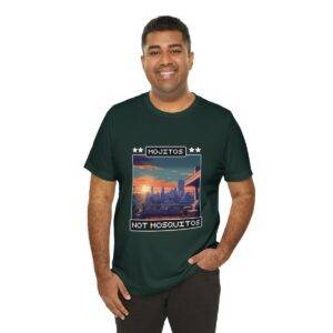 Mojitos, not mosquitos / Men's Miami Pixel T-shirt - Imagen 92